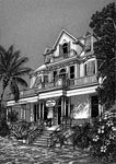 SV1 - Curry Mansion Pen and Ink